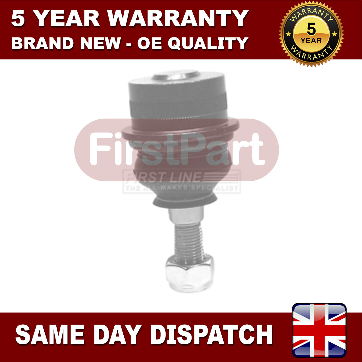 Fits Vauxhall Movano Renault Master FirstPart Front Upper Ball Joint 1